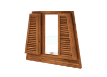 آینه-دیواری-کمددار-ذوزنقه-های-نست-تیپ-8514-42 -  - https://mohitara.com