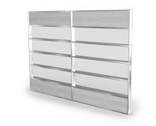 پارتیشن-اداری-دو-جدار-با-پوشش-ترکیبی-پریوال-تیپ-8519-41 -  - https://mohitara.com